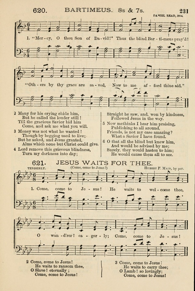 The Tribute of Praise: a collection of hymns and tunes for public and social worship, and for the use in the family circle and Sabbath school page 231