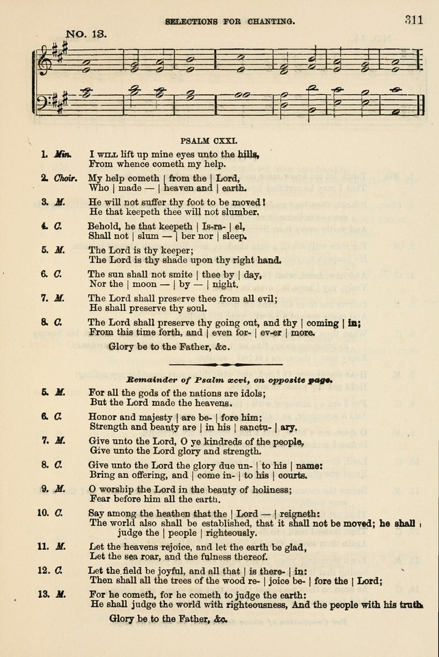 The Tribute of Praise: a collection of hymns and tunes for public and social worship, and for the use in the family circle and Sabbath school page 311