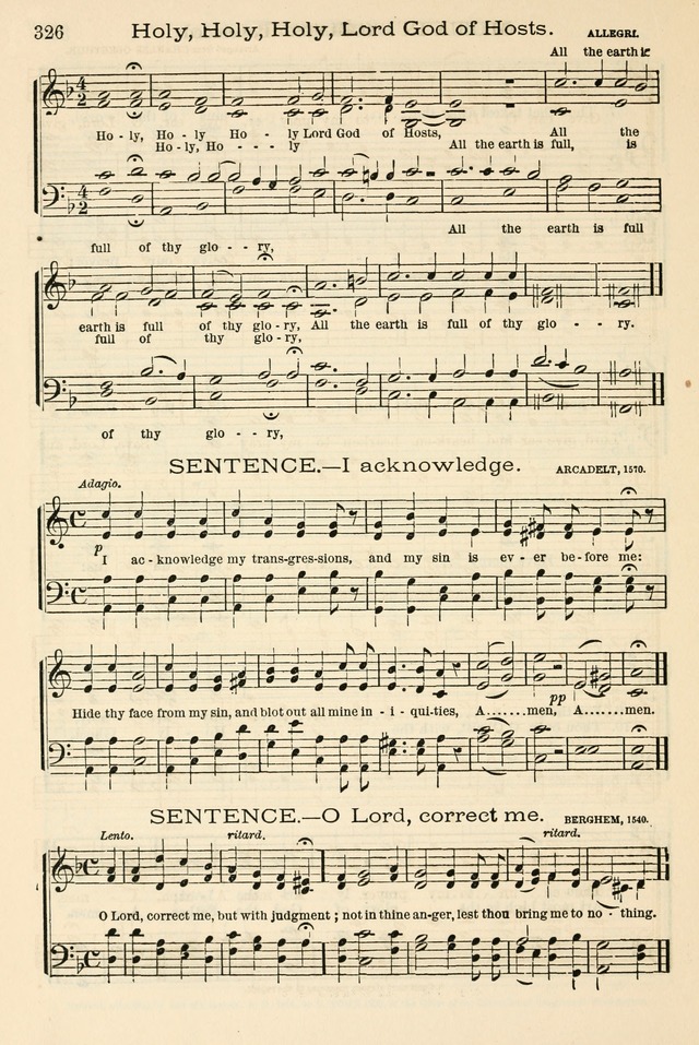 The Tribute of Praise: a collection of hymns and tunes for public and social worship, and for the use in the family circle and Sabbath school page 326