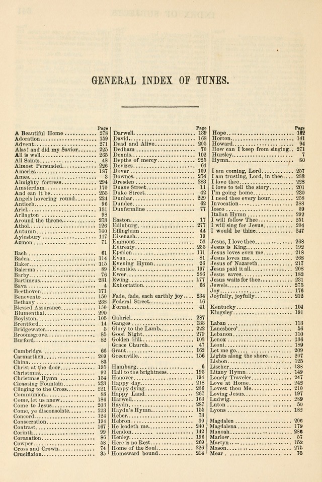 The Tribute of Praise: a collection of hymns and tunes for public and social worship, and for the use in the family circle and Sabbath school page 342