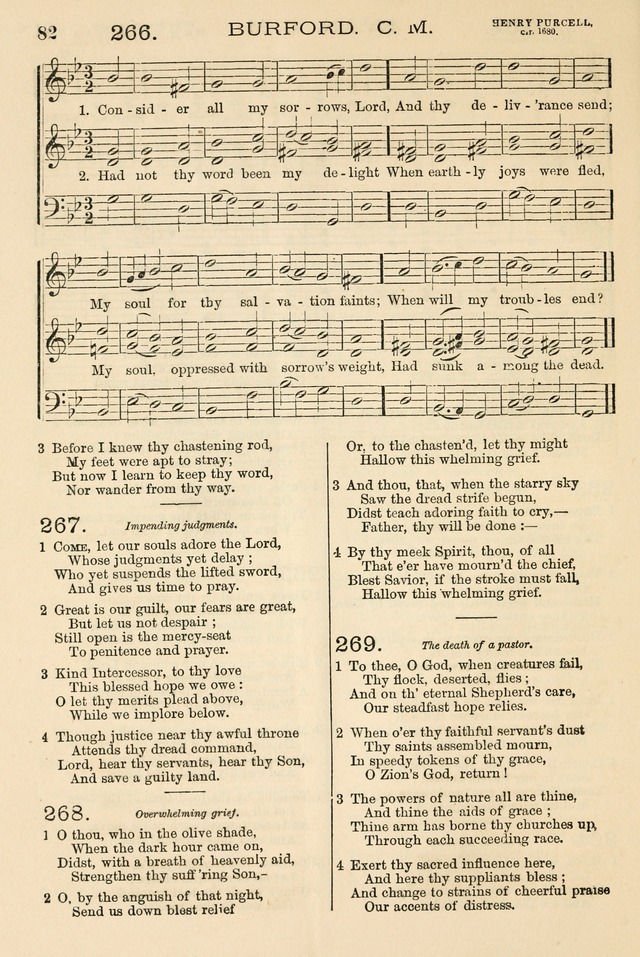 The Tribute of Praise: a collection of hymns and tunes for public and social worship, and for the use in the family circle and Sabbath school page 82