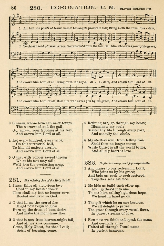 The Tribute of Praise: a collection of hymns and tunes for public and social worship, and for the use in the family circle and Sabbath school page 86