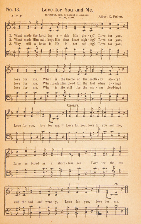 Treasury of Song page 13