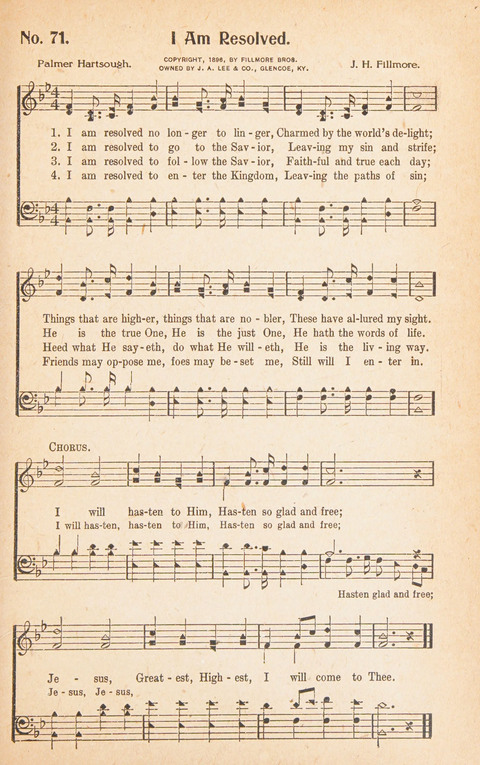 Treasury of Song page 69