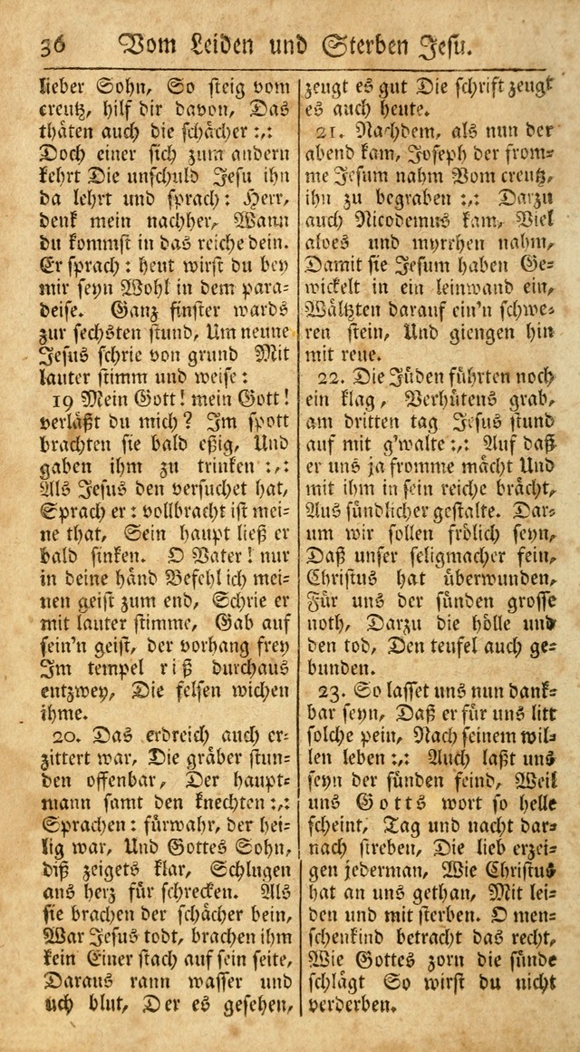 Ein Unpartheyisches Gesang-Buch: enthaltend geistreiche Lieder und Psalmen, zum allgemeinen Gebrauch des wahren Gottesdienstes auf begehren der Brüderschaft der Menoniten Gemeinen...(2nd verb. aufl.) page 112