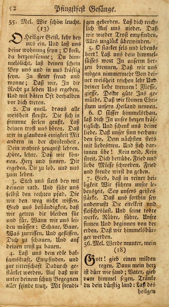 Ein Unpartheyisches Gesang-Buch: enthaltend geistreiche Lieder und Psalmen, zum allgemeinen Gebrauch des wahren Gottesdienstes auf begehren der Brüderschaft der Menoniten Gemeinen...(2nd verb. aufl.) page 128