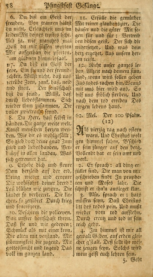 Ein Unpartheyisches Gesang-Buch: enthaltend geistreiche Lieder und Psalmen, zum allgemeinen Gebrauch des wahren Gottesdienstes auf begehren der Brüderschaft der Menoniten Gemeinen...(2nd verb. aufl.) page 132