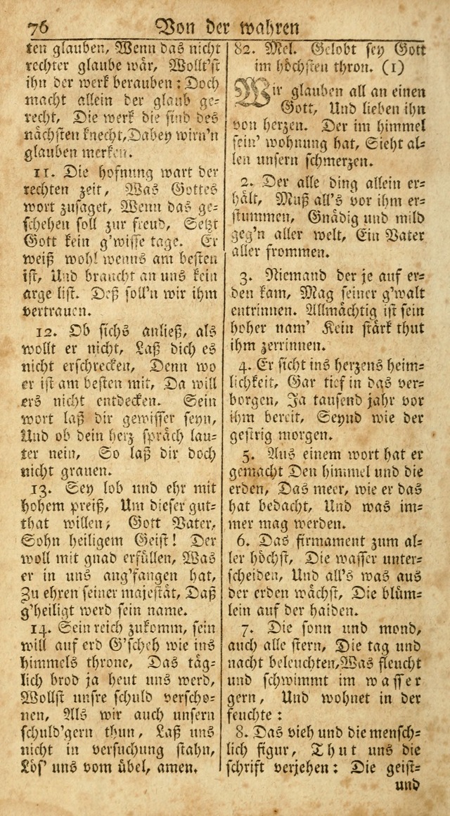 Ein Unpartheyisches Gesang-Buch: enthaltend geistreiche Lieder und Psalmen, zum allgemeinen Gebrauch des wahren Gottesdienstes auf begehren der Brüderschaft der Menoniten Gemeinen...(2nd verb. aufl.) page 148