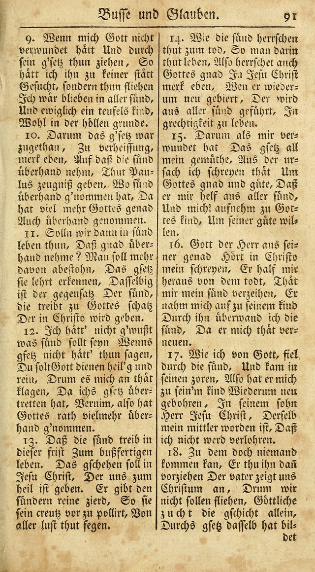 Ein Unpartheyisches Gesang-Buch: enthaltend geistreiche Lieder und Psalmen, zum allgemeinen Gebrauch des wahren Gottesdienstes auf begehren der Brüderschaft der Menoniten Gemeinen...(2nd verb. aufl.) page 163