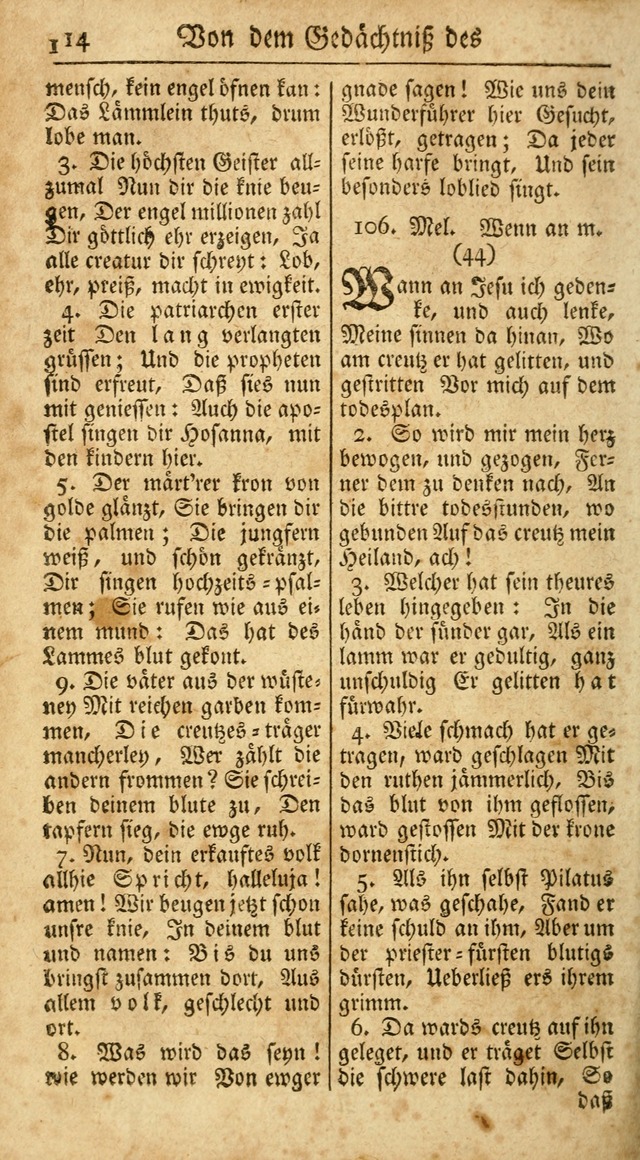 Ein Unpartheyisches Gesang-Buch: enthaltend geistreiche Lieder und Psalmen, zum allgemeinen Gebrauch des wahren Gottesdienstes auf begehren der Brüderschaft der Menoniten Gemeinen...(2nd verb. aufl.) page 186