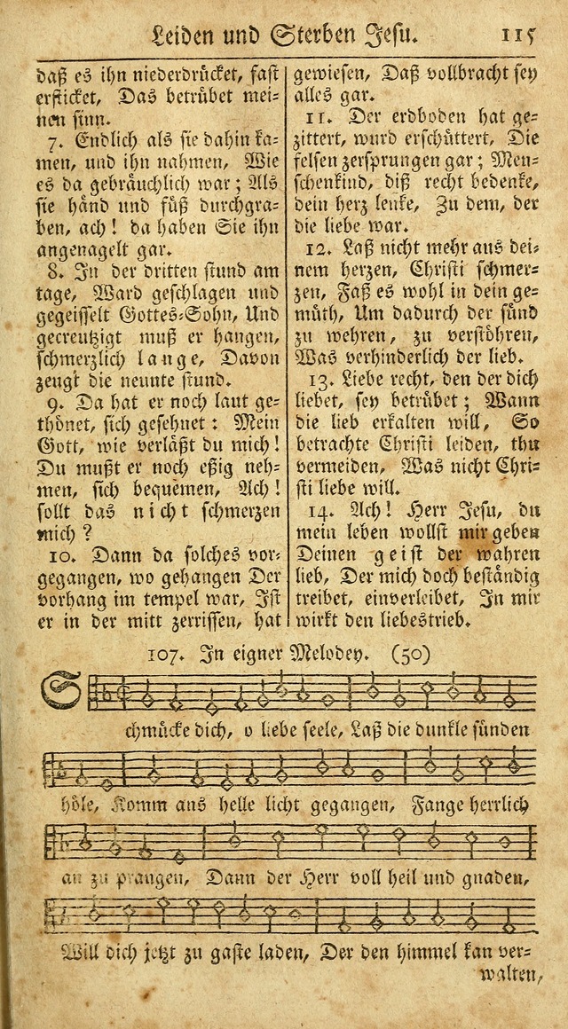 Ein Unpartheyisches Gesang-Buch: enthaltend geistreiche Lieder und Psalmen, zum allgemeinen Gebrauch des wahren Gottesdienstes auf begehren der Brüderschaft der Menoniten Gemeinen...(2nd verb. aufl.) page 187