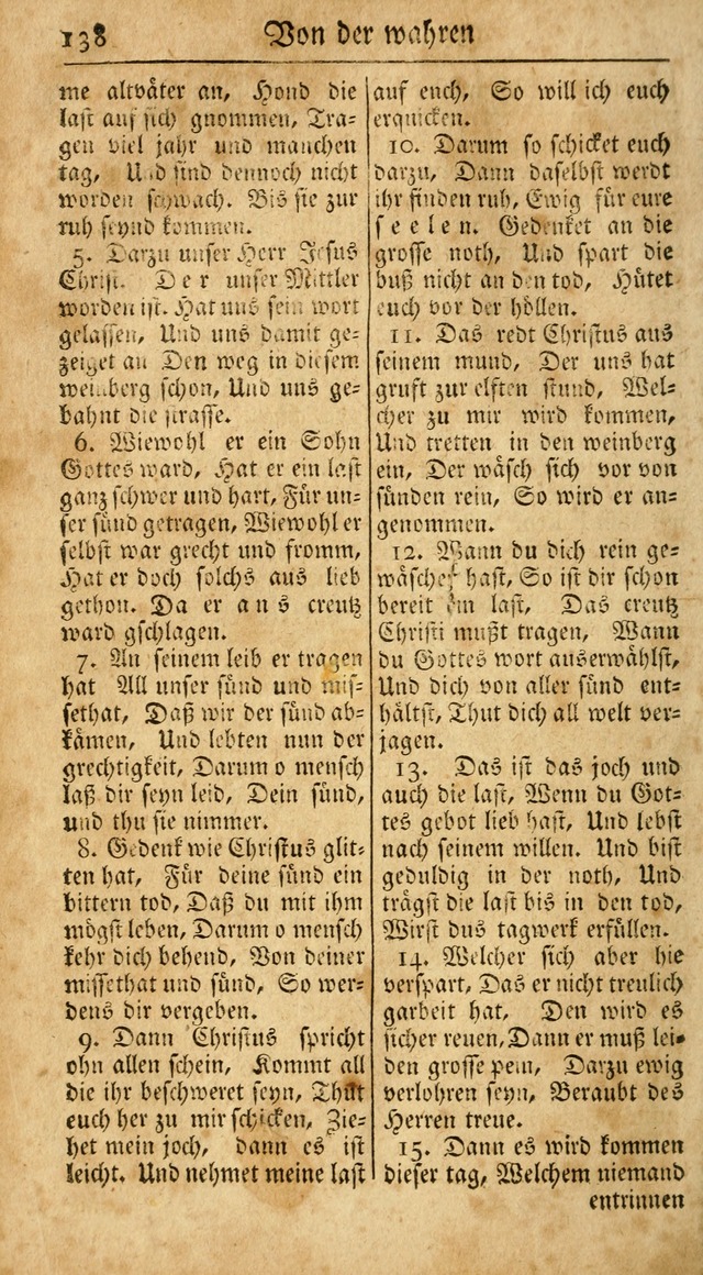 Ein Unpartheyisches Gesang-Buch: enthaltend geistreiche Lieder und Psalmen, zum allgemeinen Gebrauch des wahren Gottesdienstes auf begehren der Brüderschaft der Menoniten Gemeinen...(2nd verb. aufl.) page 210