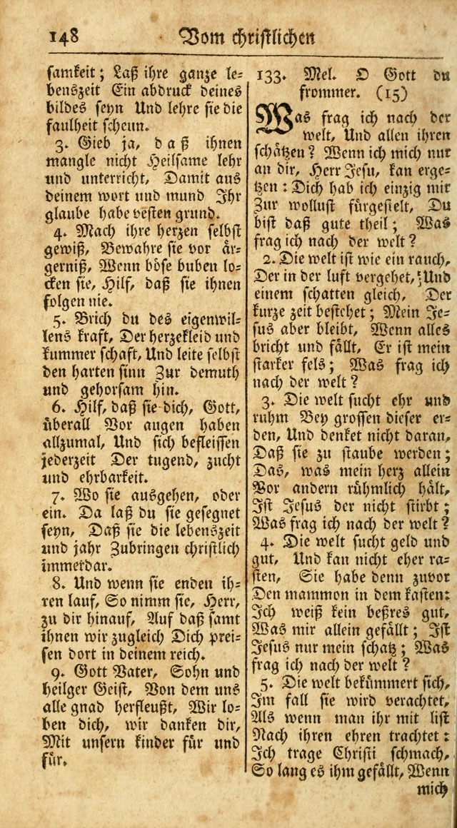 Ein Unpartheyisches Gesang-Buch: enthaltend geistreiche Lieder und Psalmen, zum allgemeinen Gebrauch des wahren Gottesdienstes auf begehren der Brüderschaft der Menoniten Gemeinen...(2nd verb. aufl.) page 220