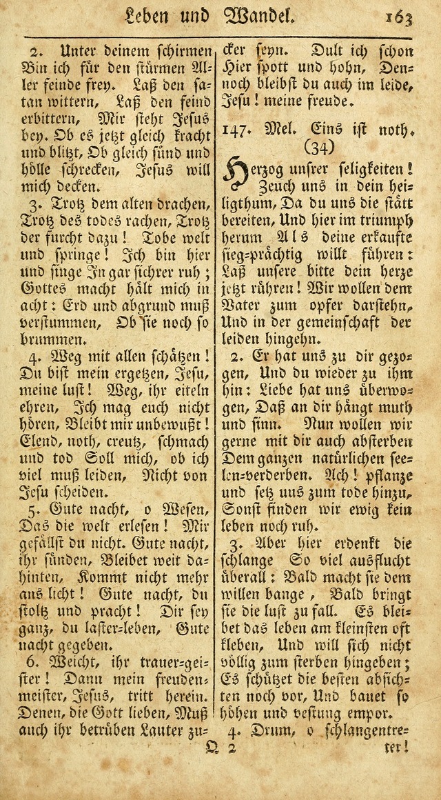 Ein Unpartheyisches Gesang-Buch: enthaltend geistreiche Lieder und Psalmen, zum allgemeinen Gebrauch des wahren Gottesdienstes auf begehren der Brüderschaft der Menoniten Gemeinen...(2nd verb. aufl.) page 235