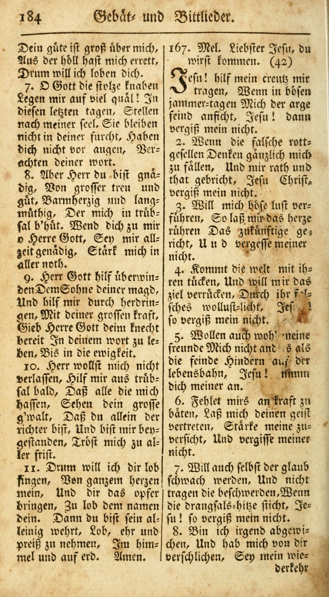 Ein Unpartheyisches Gesang-Buch: enthaltend geistreiche Lieder und Psalmen, zum allgemeinen Gebrauch des wahren Gottesdienstes auf begehren der Brüderschaft der Menoniten Gemeinen...(2nd verb. aufl.) page 256