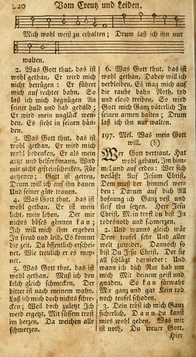 Ein Unpartheyisches Gesang-Buch: enthaltend geistreiche Lieder und Psalmen, zum allgemeinen Gebrauch des wahren Gottesdienstes auf begehren der Brüderschaft der Menoniten Gemeinen...(2nd verb. aufl.) page 292