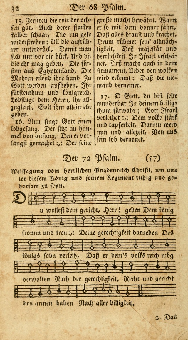 Ein Unpartheyisches Gesang-Buch: enthaltend geistreiche Lieder und Psalmen, zum allgemeinen Gebrauch des wahren Gottesdienstes auf begehren der Brüderschaft der Menoniten Gemeinen...(2nd verb. aufl.) page 30