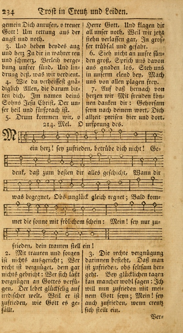 Ein Unpartheyisches Gesang-Buch: enthaltend geistreiche Lieder und Psalmen, zum allgemeinen Gebrauch des wahren Gottesdienstes auf begehren der Brüderschaft der Menoniten Gemeinen...(2nd verb. aufl.) page 304