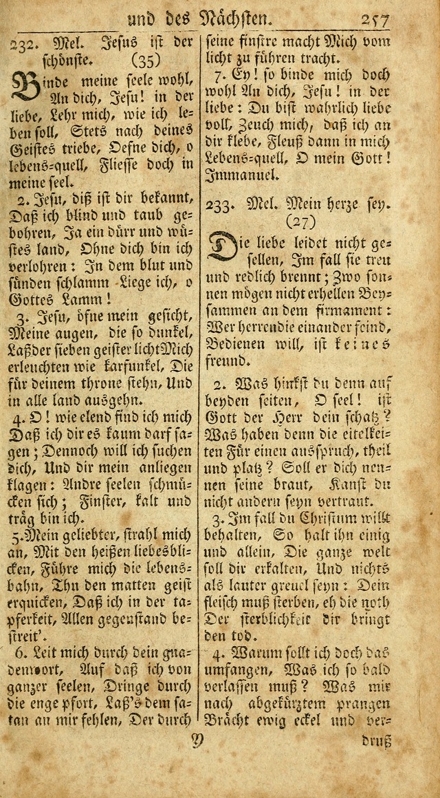 Ein Unpartheyisches Gesang-Buch: enthaltend geistreiche Lieder und Psalmen, zum allgemeinen Gebrauch des wahren Gottesdienstes auf begehren der Brüderschaft der Menoniten Gemeinen...(2nd verb. aufl.) page 325