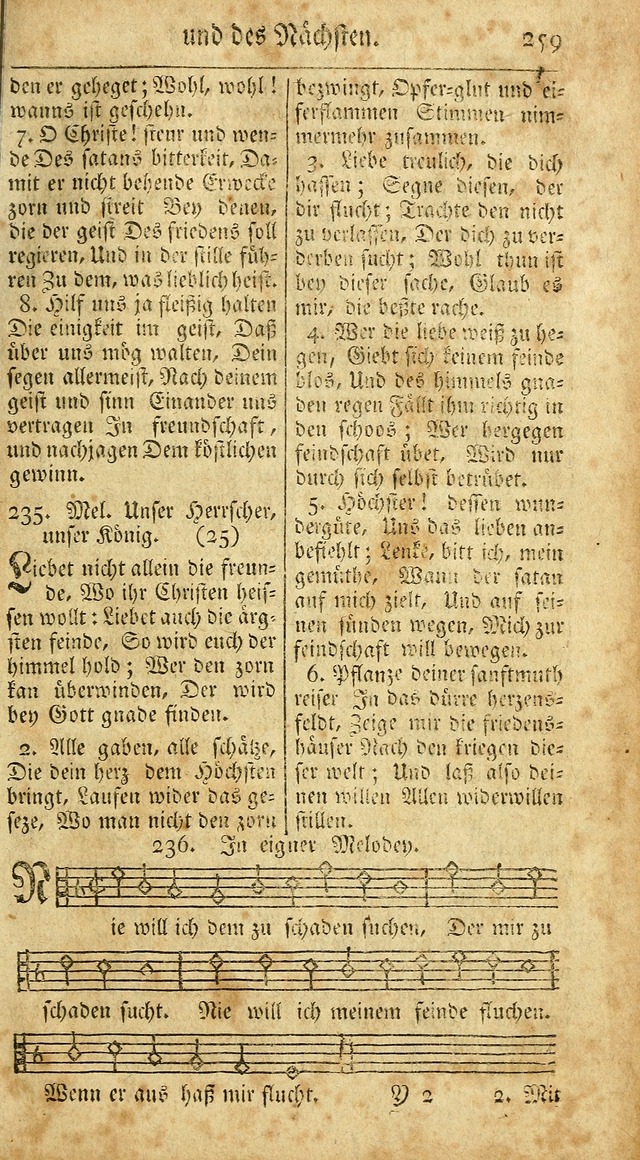 Ein Unpartheyisches Gesang-Buch: enthaltend geistreiche Lieder und Psalmen, zum allgemeinen Gebrauch des wahren Gottesdienstes auf begehren der Brüderschaft der Menoniten Gemeinen...(2nd verb. aufl.) page 327