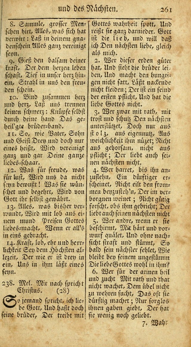 Ein Unpartheyisches Gesang-Buch: enthaltend geistreiche Lieder und Psalmen, zum allgemeinen Gebrauch des wahren Gottesdienstes auf begehren der Brüderschaft der Menoniten Gemeinen...(2nd verb. aufl.) page 329