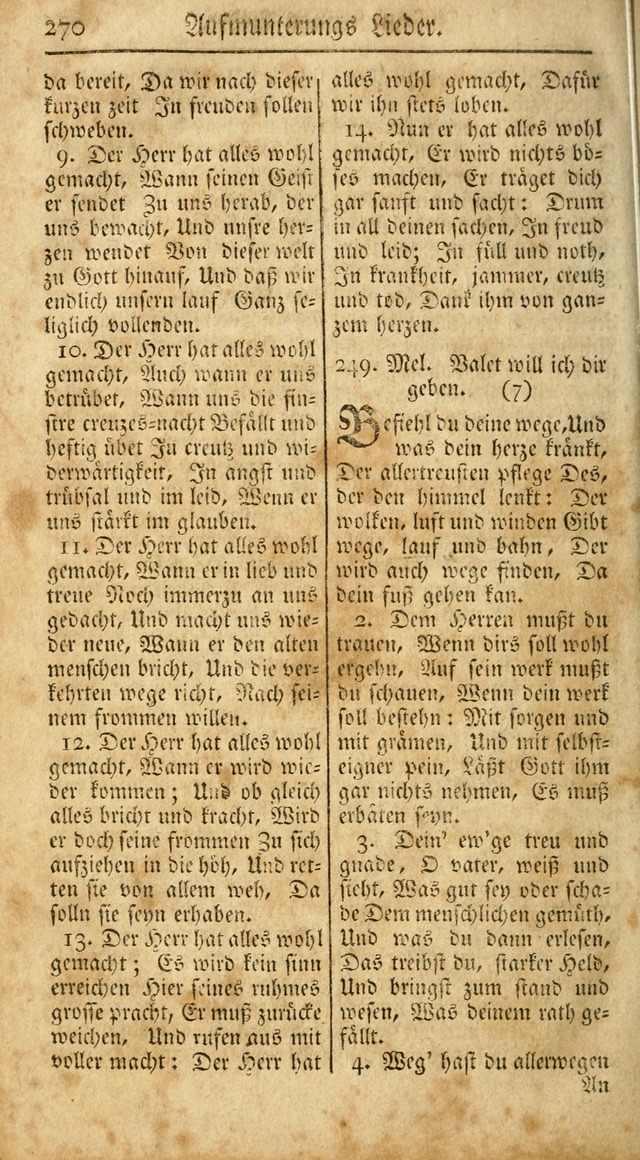 Ein Unpartheyisches Gesang-Buch: enthaltend geistreiche Lieder und Psalmen, zum allgemeinen Gebrauch des wahren Gottesdienstes auf begehren der Brüderschaft der Menoniten Gemeinen...(2nd verb. aufl.) page 338