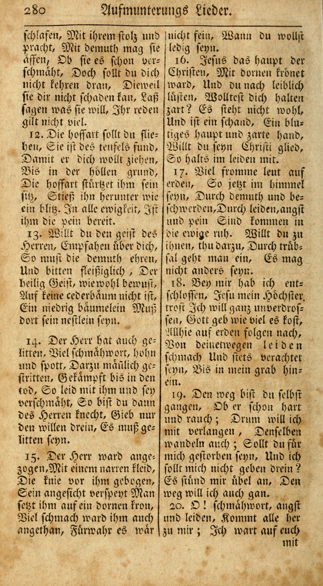 Ein Unpartheyisches Gesang-Buch: enthaltend geistreiche Lieder und Psalmen, zum allgemeinen Gebrauch des wahren Gottesdienstes auf begehren der Brüderschaft der Menoniten Gemeinen...(2nd verb. aufl.) page 348