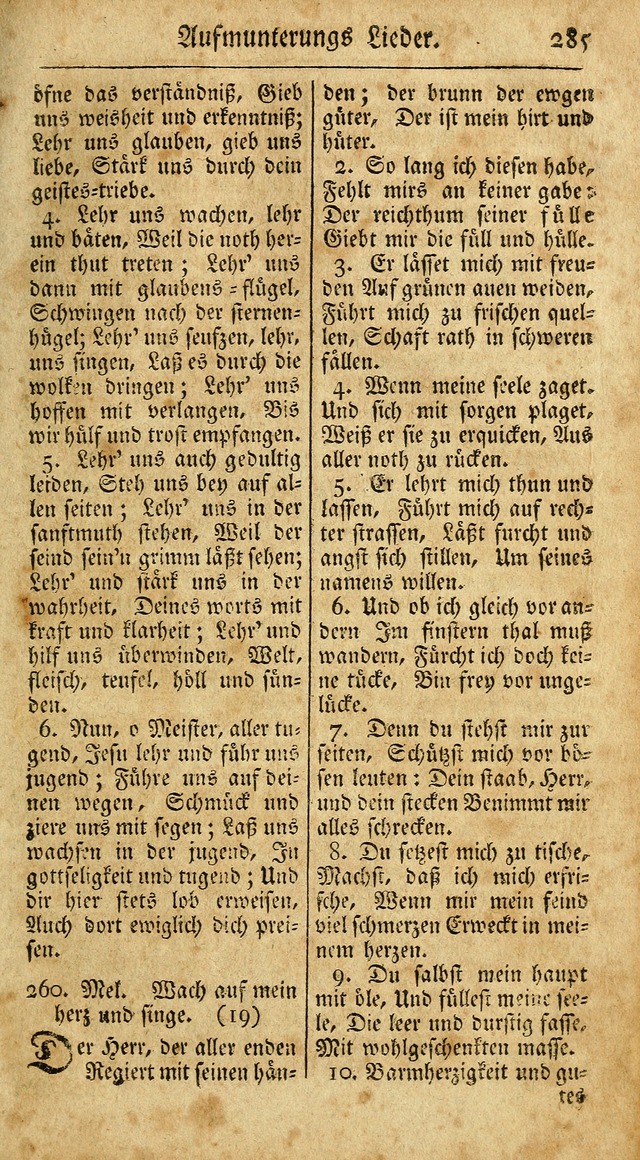 Ein Unpartheyisches Gesang-Buch: enthaltend geistreiche Lieder und Psalmen, zum allgemeinen Gebrauch des wahren Gottesdienstes auf begehren der Brüderschaft der Menoniten Gemeinen...(2nd verb. aufl.) page 353