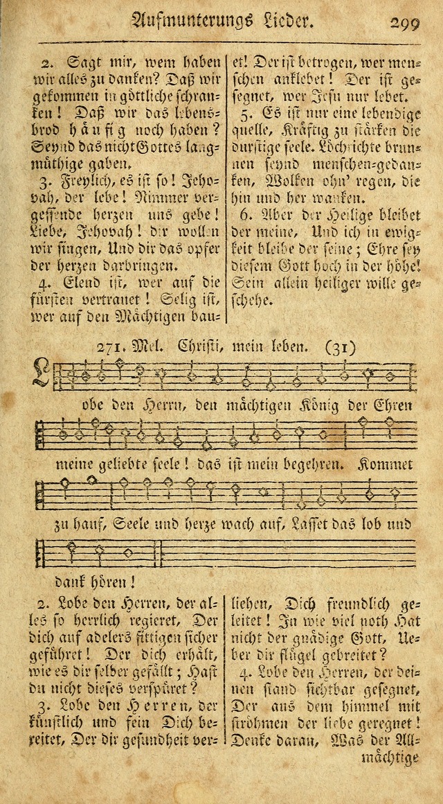 Ein Unpartheyisches Gesang-Buch: enthaltend geistreiche Lieder und Psalmen, zum allgemeinen Gebrauch des wahren Gottesdienstes auf begehren der Brüderschaft der Menoniten Gemeinen...(2nd verb. aufl.) page 367