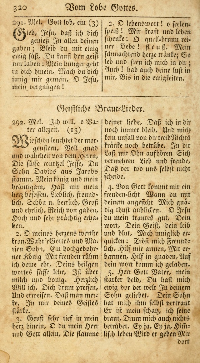 Ein Unpartheyisches Gesang-Buch: enthaltend geistreiche Lieder und Psalmen, zum allgemeinen Gebrauch des wahren Gottesdienstes auf begehren der Brüderschaft der Menoniten Gemeinen...(2nd verb. aufl.) page 388