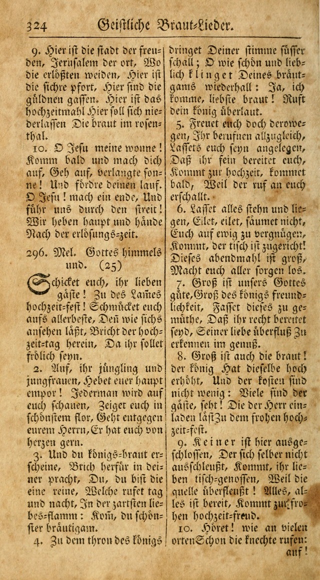 Ein Unpartheyisches Gesang-Buch: enthaltend geistreiche Lieder und Psalmen, zum allgemeinen Gebrauch des wahren Gottesdienstes auf begehren der Brüderschaft der Menoniten Gemeinen...(2nd verb. aufl.) page 392