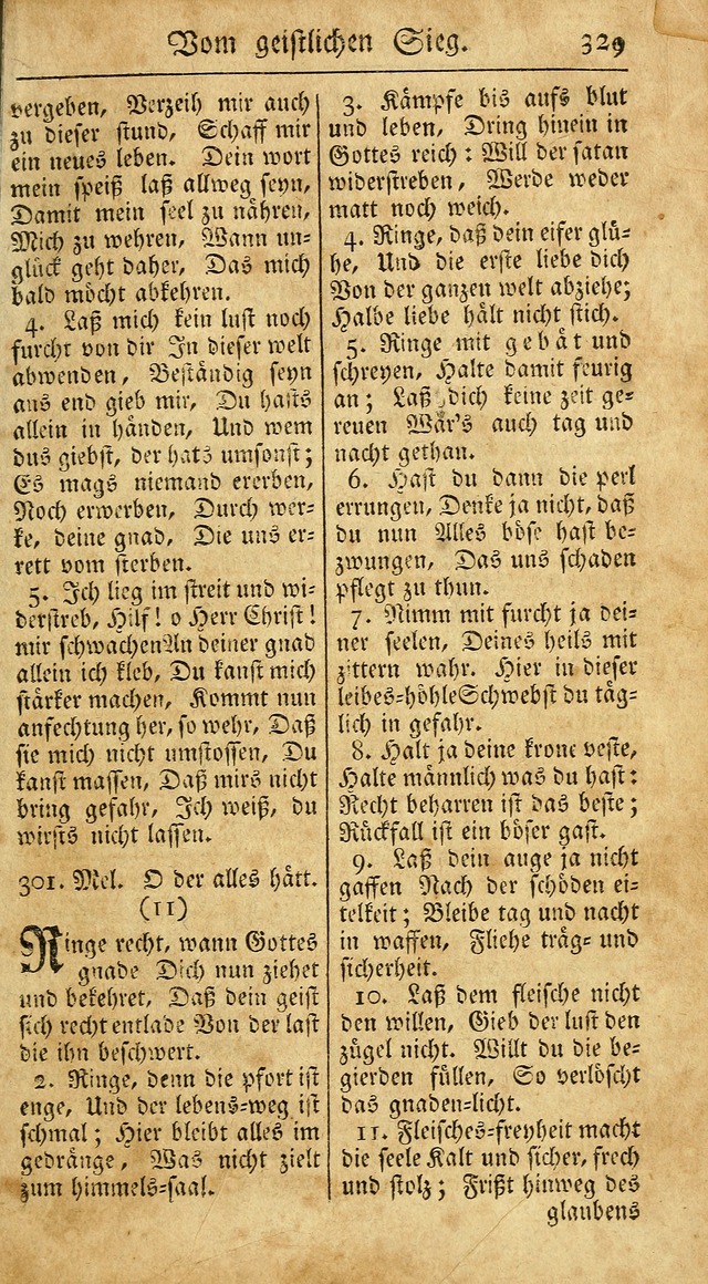 Ein Unpartheyisches Gesang-Buch: enthaltend geistreiche Lieder und Psalmen, zum allgemeinen Gebrauch des wahren Gottesdienstes auf begehren der Brüderschaft der Menoniten Gemeinen...(2nd verb. aufl.) page 397