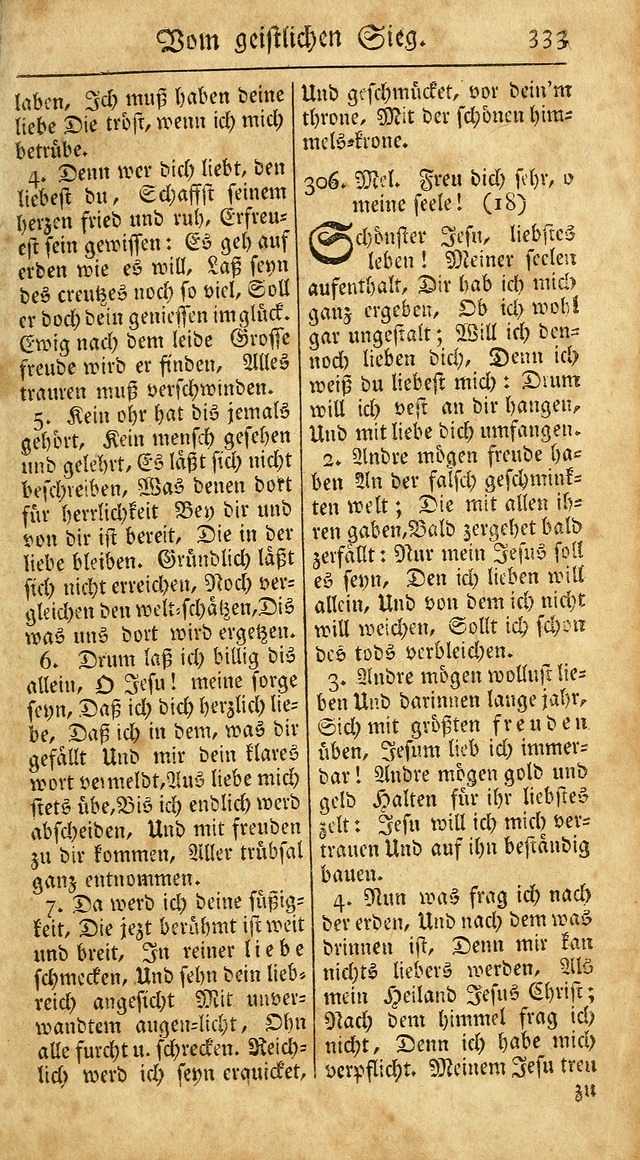 Ein Unpartheyisches Gesang-Buch: enthaltend geistreiche Lieder und Psalmen, zum allgemeinen Gebrauch des wahren Gottesdienstes auf begehren der Brüderschaft der Menoniten Gemeinen...(2nd verb. aufl.) page 401