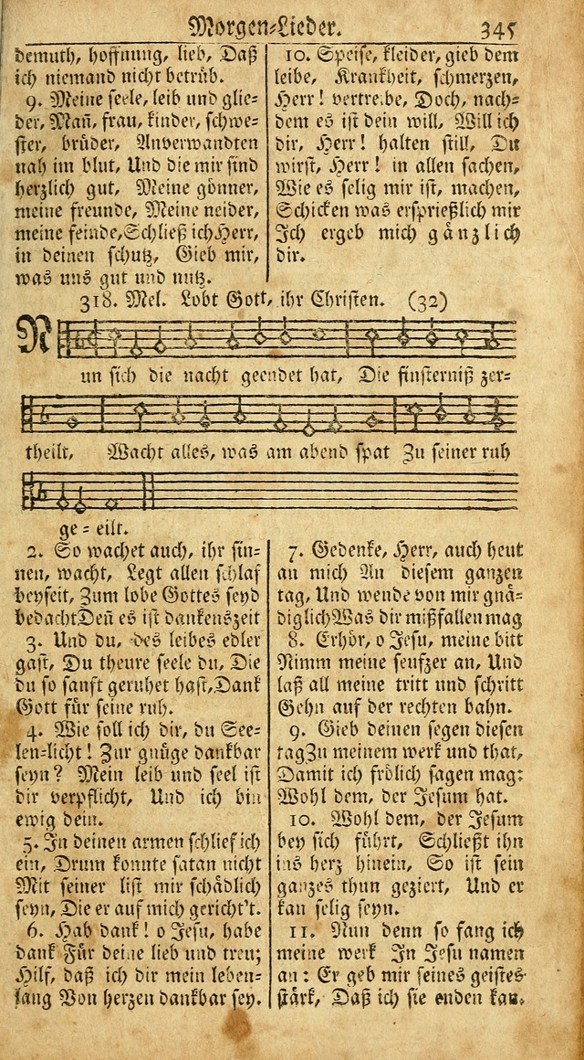 Ein Unpartheyisches Gesang-Buch: enthaltend geistreiche Lieder und Psalmen, zum allgemeinen Gebrauch des wahren Gottesdienstes auf begehren der Brüderschaft der Menoniten Gemeinen...(2nd verb. aufl.) page 413