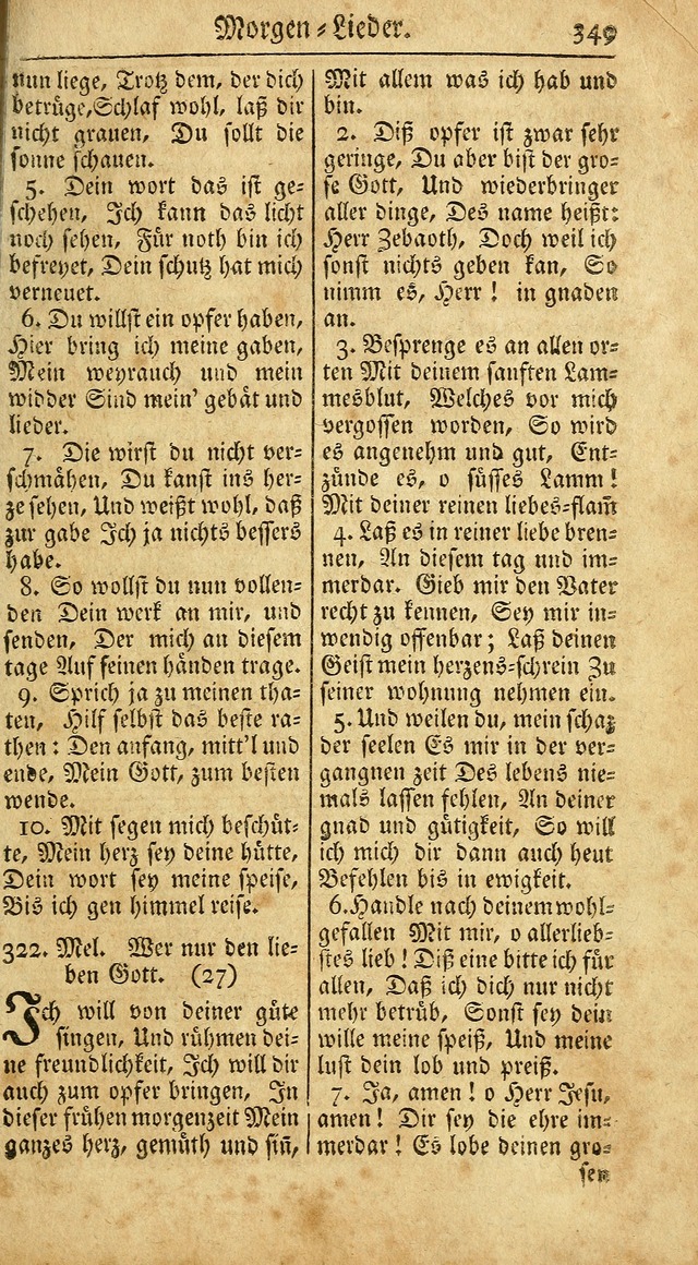 Ein Unpartheyisches Gesang-Buch: enthaltend geistreiche Lieder und Psalmen, zum allgemeinen Gebrauch des wahren Gottesdienstes auf begehren der Brüderschaft der Menoniten Gemeinen...(2nd verb. aufl.) page 417