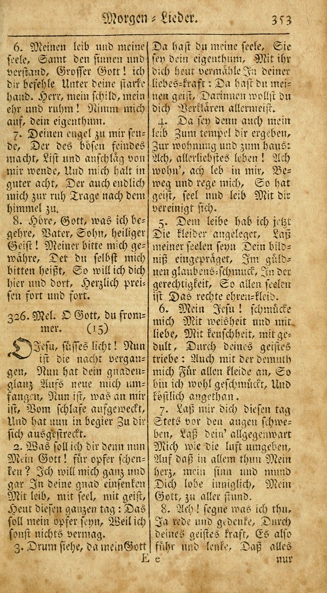 Ein Unpartheyisches Gesang-Buch: enthaltend geistreiche Lieder und Psalmen, zum allgemeinen Gebrauch des wahren Gottesdienstes auf begehren der Brüderschaft der Menoniten Gemeinen...(2nd verb. aufl.) page 421