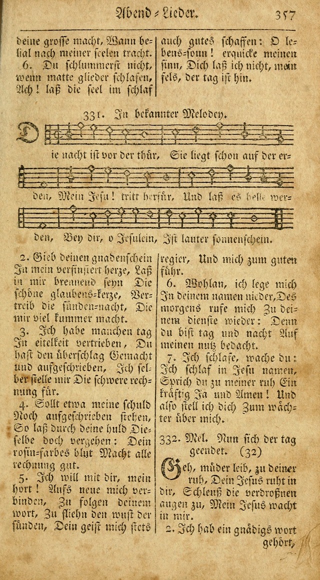 Ein Unpartheyisches Gesang-Buch: enthaltend geistreiche Lieder und Psalmen, zum allgemeinen Gebrauch des wahren Gottesdienstes auf begehren der Brüderschaft der Menoniten Gemeinen...(2nd verb. aufl.) page 425