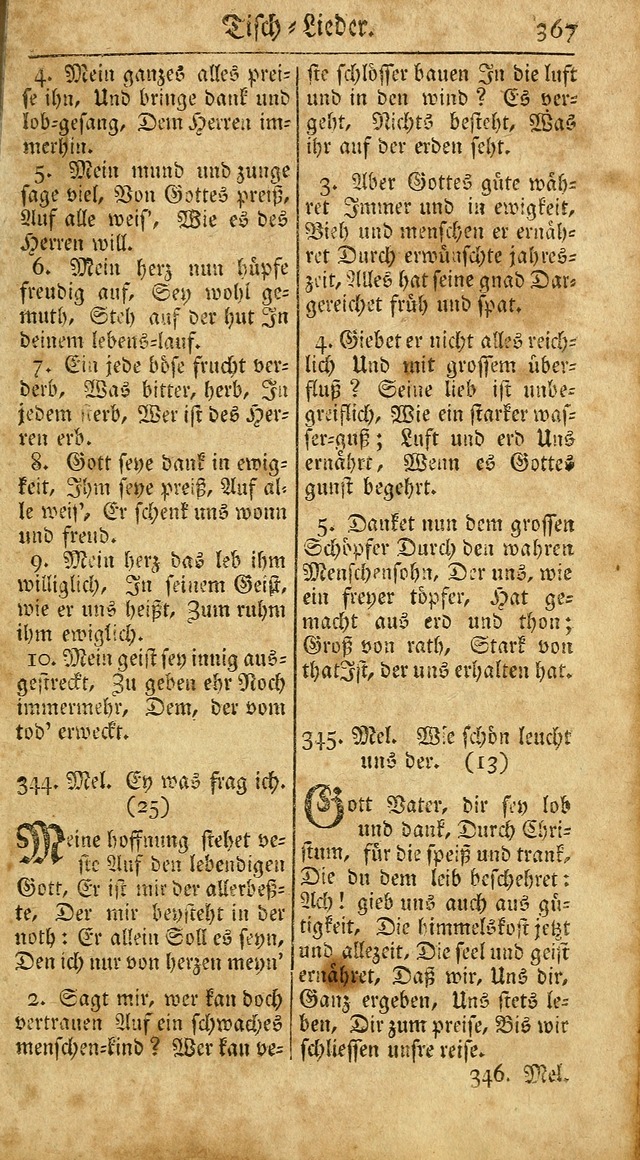 Ein Unpartheyisches Gesang-Buch: enthaltend geistreiche Lieder und Psalmen, zum allgemeinen Gebrauch des wahren Gottesdienstes auf begehren der Brüderschaft der Menoniten Gemeinen...(2nd verb. aufl.) page 435