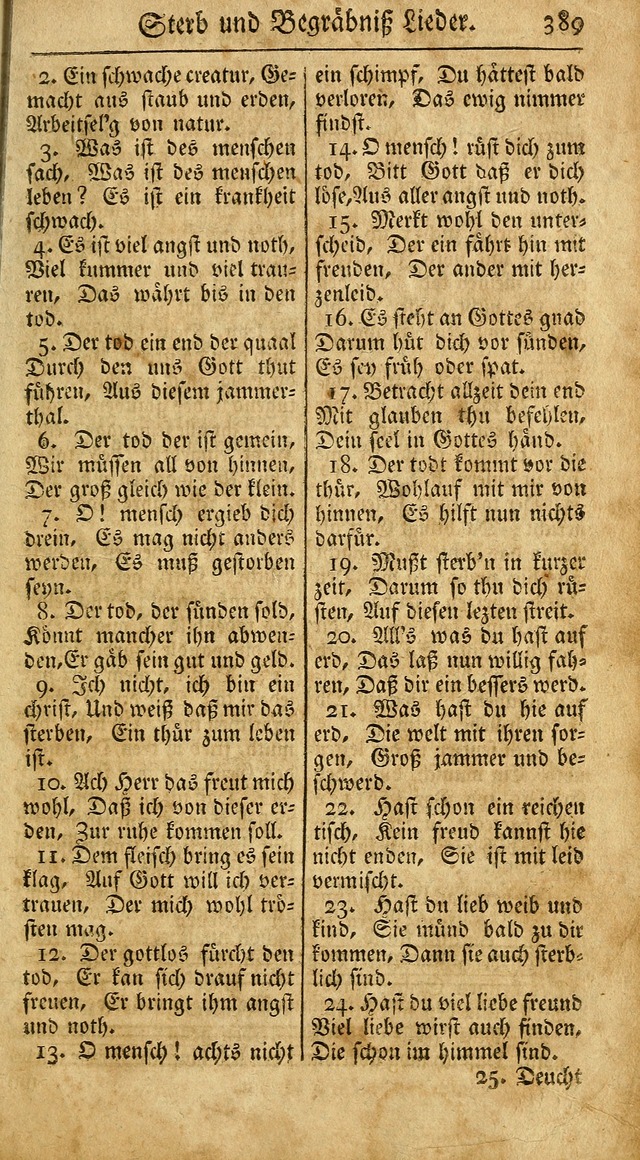 Ein Unpartheyisches Gesang-Buch: enthaltend geistreiche Lieder und Psalmen, zum allgemeinen Gebrauch des wahren Gottesdienstes auf begehren der Brüderschaft der Menoniten Gemeinen...(2nd verb. aufl.) page 457