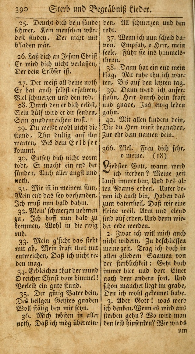 Ein Unpartheyisches Gesang-Buch: enthaltend geistreiche Lieder und Psalmen, zum allgemeinen Gebrauch des wahren Gottesdienstes auf begehren der Brüderschaft der Menoniten Gemeinen...(2nd verb. aufl.) page 458