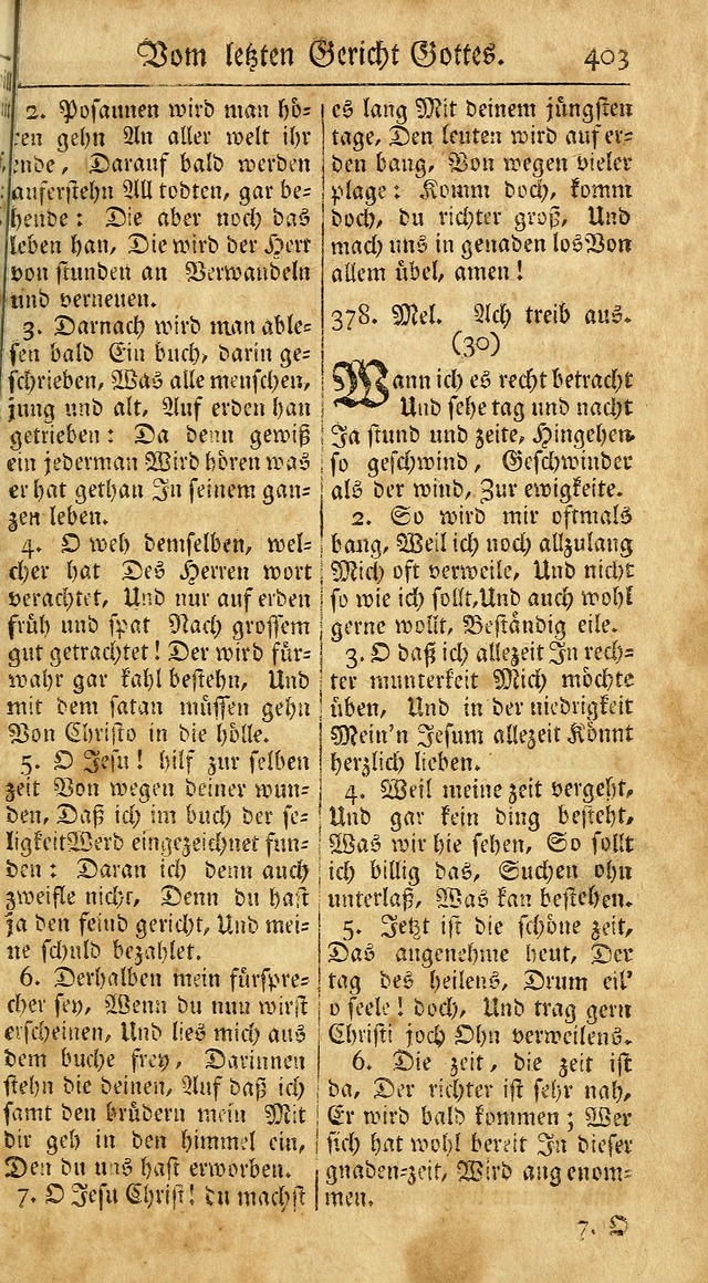 Ein Unpartheyisches Gesang-Buch: enthaltend geistreiche Lieder und Psalmen, zum allgemeinen Gebrauch des wahren Gottesdienstes auf begehren der Brüderschaft der Menoniten Gemeinen...(2nd verb. aufl.) page 471