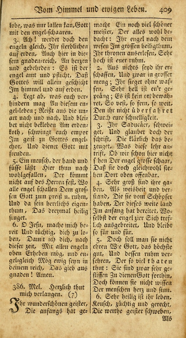 Ein Unpartheyisches Gesang-Buch: enthaltend geistreiche Lieder und Psalmen, zum allgemeinen Gebrauch des wahren Gottesdienstes auf begehren der Brüderschaft der Menoniten Gemeinen...(2nd verb. aufl.) page 477