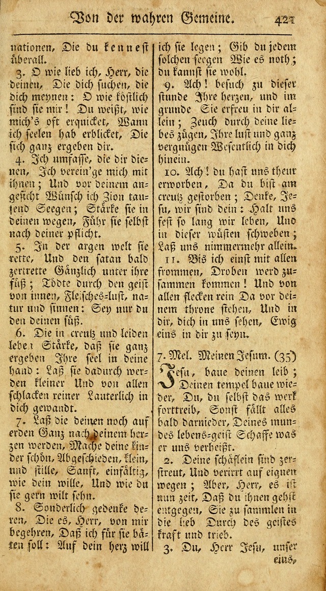 Ein Unpartheyisches Gesang-Buch: enthaltend geistreiche Lieder und Psalmen, zum allgemeinen Gebrauch des wahren Gottesdienstes auf begehren der Brüderschaft der Menoniten Gemeinen...(2nd verb. aufl.) page 489