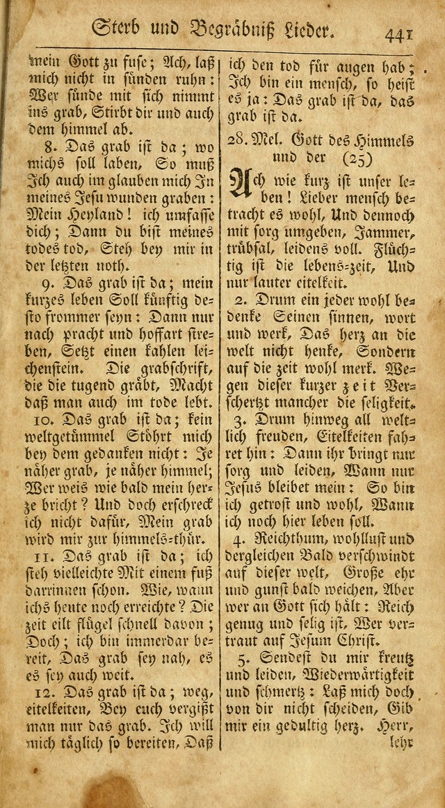 Ein Unpartheyisches Gesang-Buch: enthaltend geistreiche Lieder und Psalmen, zum allgemeinen Gebrauch des wahren Gottesdienstes auf begehren der Brüderschaft der Menoniten Gemeinen...(2nd verb. aufl.) page 509