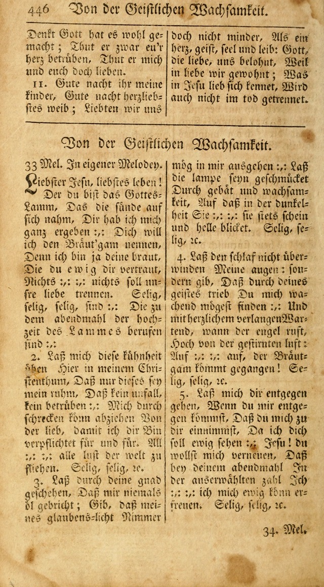 Ein Unpartheyisches Gesang-Buch: enthaltend geistreiche Lieder und Psalmen, zum allgemeinen Gebrauch des wahren Gottesdienstes auf begehren der Brüderschaft der Menoniten Gemeinen...(2nd verb. aufl.) page 514