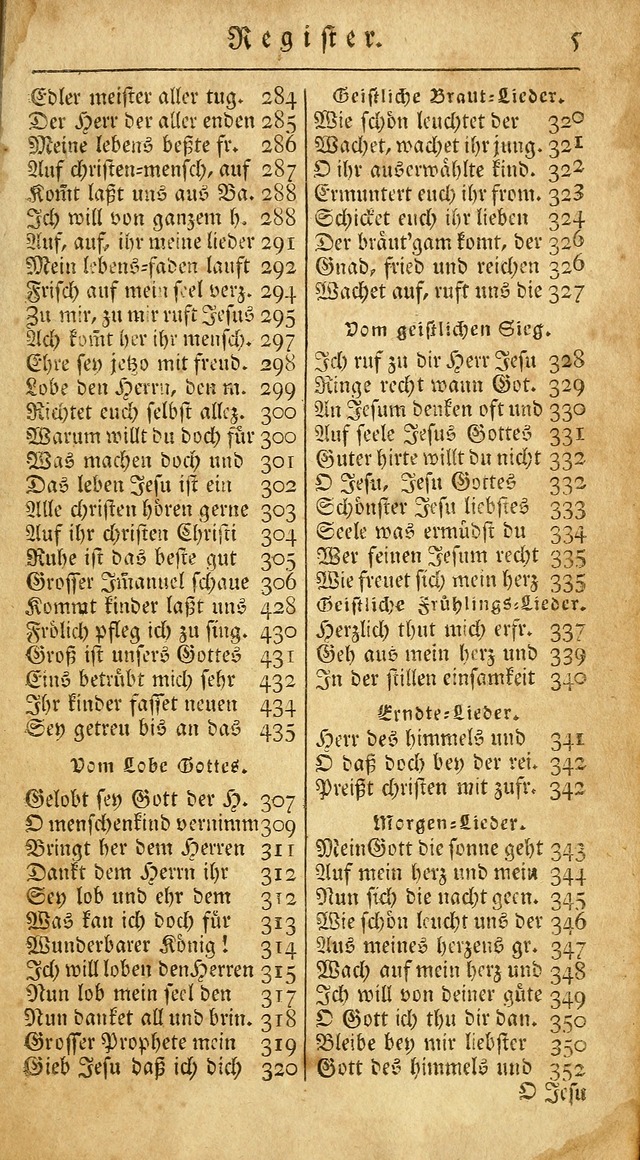 Ein Unpartheyisches Gesang-Buch: enthaltend geistreiche Lieder und Psalmen, zum allgemeinen Gebrauch des wahren Gottesdienstes auf begehren der Brüderschaft der Menoniten Gemeinen...(2nd verb. aufl.) page 521