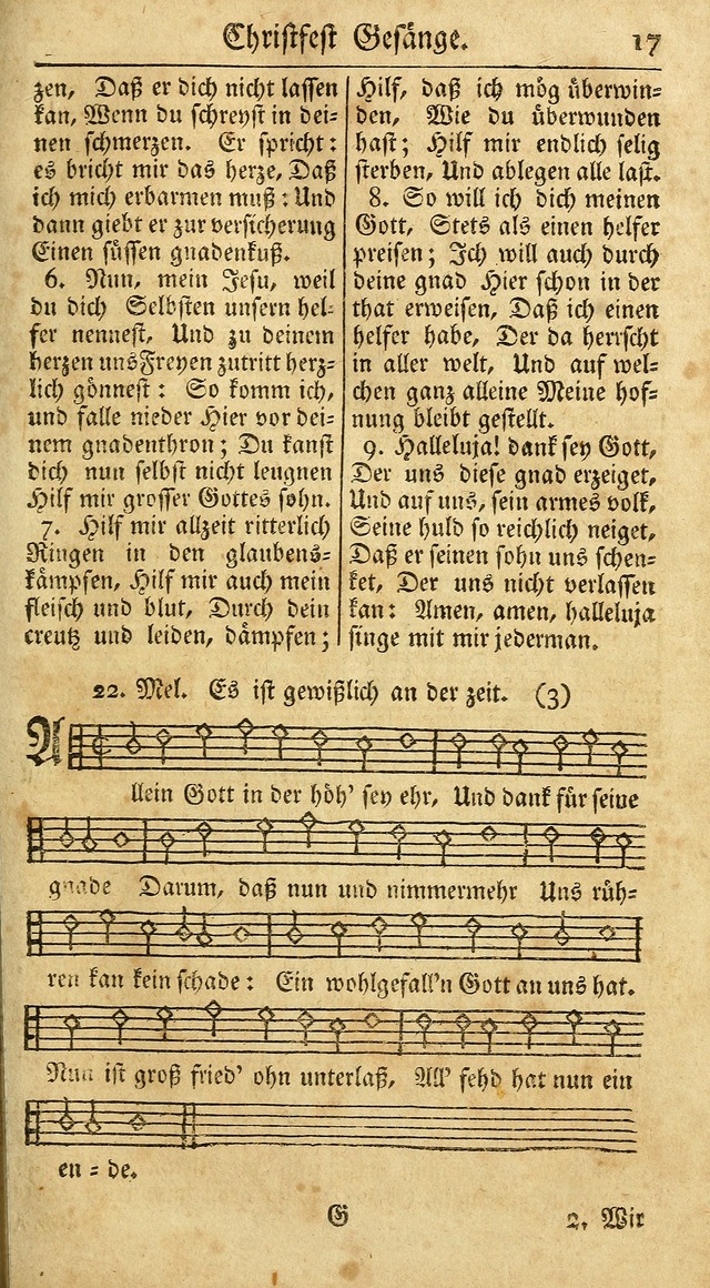 Ein Unpartheyisches Gesang-Buch: enthaltend geistreiche Lieder und Psalmen, zum allgemeinen Gebrauch des wahren Gottesdienstes auf begehren der Brüderschaft der Menoniten Gemeinen...(2nd verb. aufl.) page 93