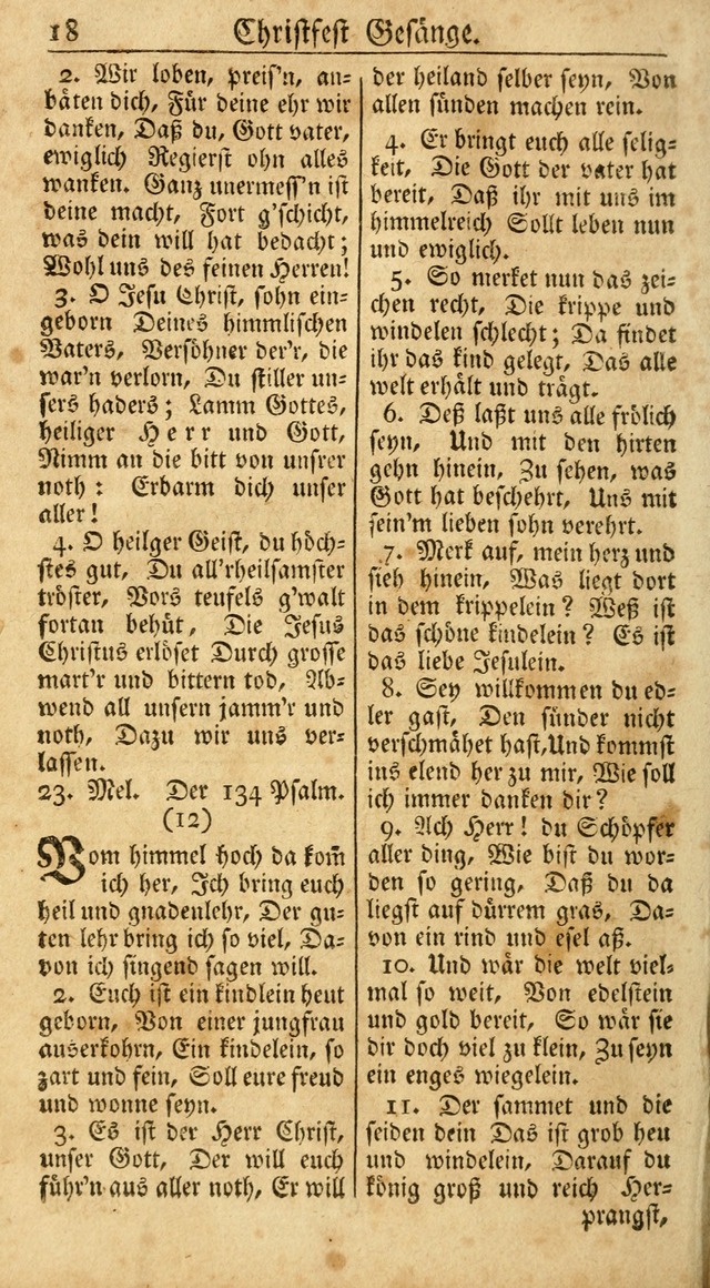 Ein Unpartheyisches Gesang-Buch: enthaltend geistreiche Lieder und Psalmen, zum allgemeinen Gebrauch des wahren Gottesdienstes auf begehren der Brüderschaft der Menoniten Gemeinen...(2nd verb. aufl.) page 94