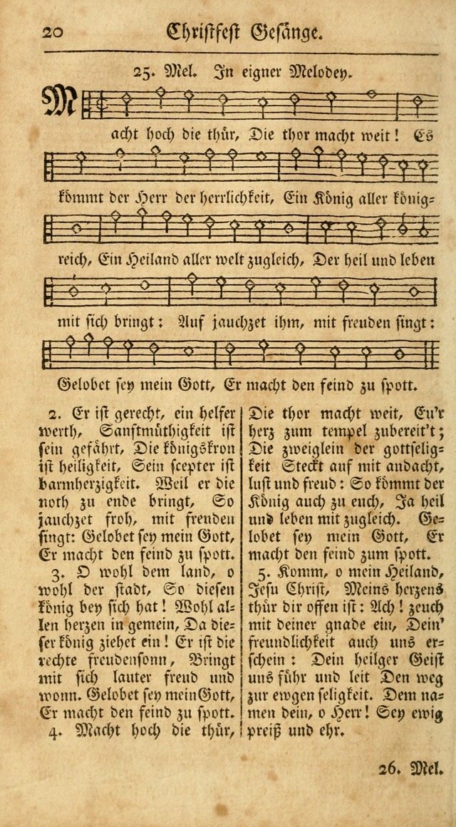 Ein Unpartheyisches Gesang-Buch: enthaltend geistreiche Lieder und Psalmen, zum allgemeinen Gebrauch des wahren Gottesdienstes auf begehren der Brüderschaft der Menoniten Gemeinen...(2nd verb. aufl.) page 96