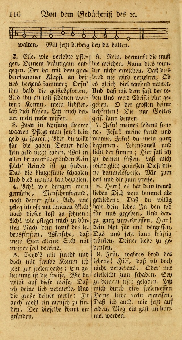 Unpartheyisches Gesang-Buch: enhaltend Geistrieche Lieder und Psalmen, zum allgemeinen Gebrauch des wahren Gottesdienstes (3rd aufl.) page 198